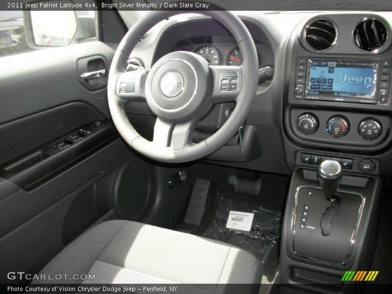 Bright Silver Metallic / Dark Slate Gray 2011 Jeep Patriot Latitude 4x4