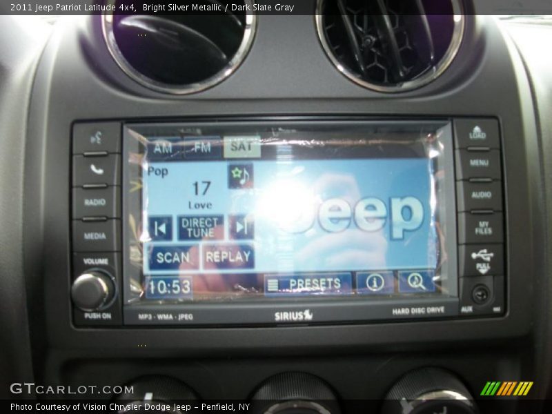 Bright Silver Metallic / Dark Slate Gray 2011 Jeep Patriot Latitude 4x4