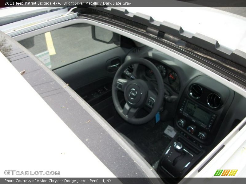 Bright Silver Metallic / Dark Slate Gray 2011 Jeep Patriot Latitude 4x4