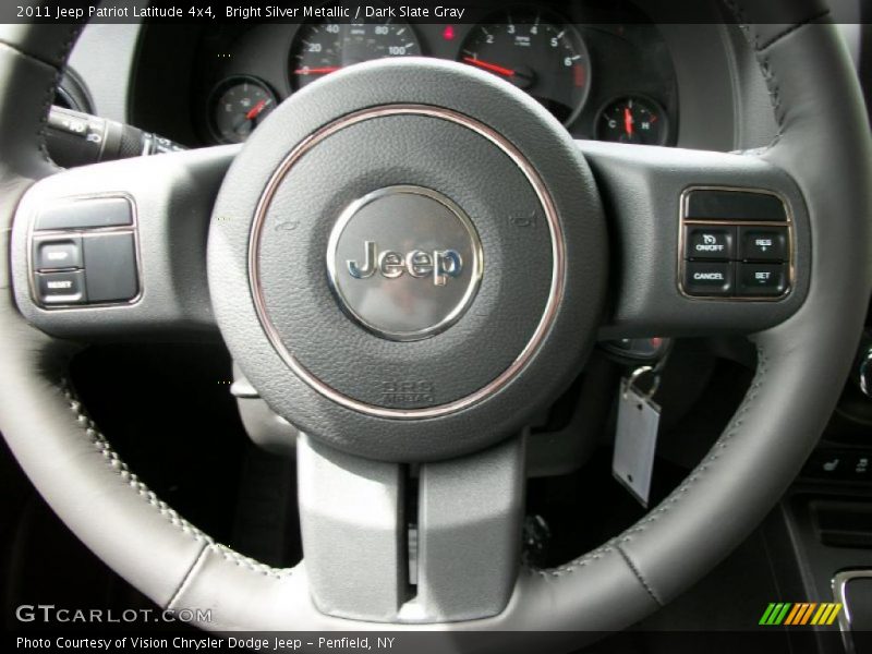 Bright Silver Metallic / Dark Slate Gray 2011 Jeep Patriot Latitude 4x4