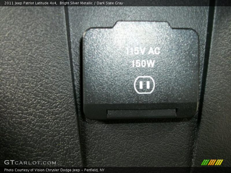 Bright Silver Metallic / Dark Slate Gray 2011 Jeep Patriot Latitude 4x4