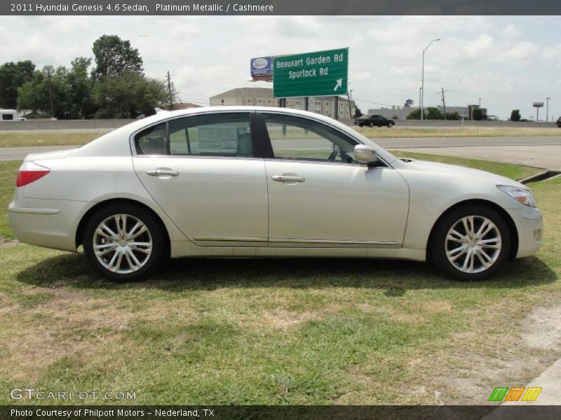  2011 Genesis 4.6 Sedan Platinum Metallic