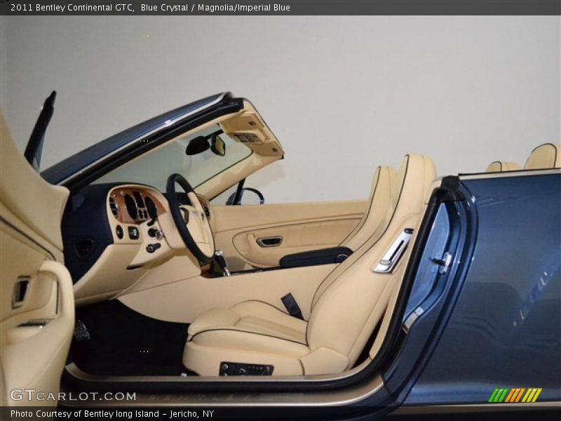  2011 Continental GTC  Magnolia/Imperial Blue Interior