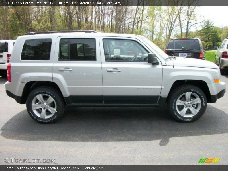 Bright Silver Metallic / Dark Slate Gray 2011 Jeep Patriot Latitude 4x4