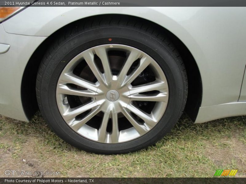  2011 Genesis 4.6 Sedan Wheel