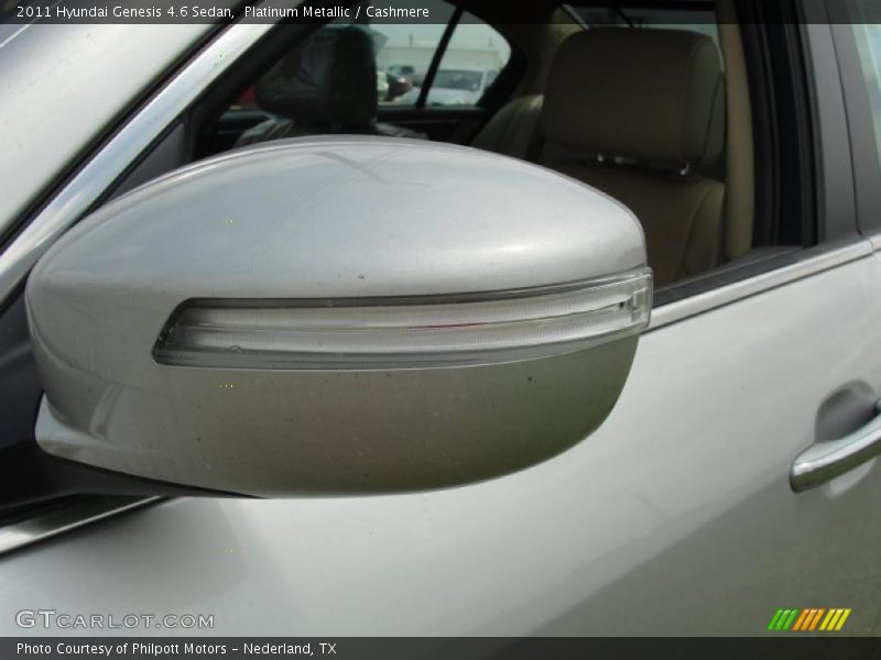 Platinum Metallic / Cashmere 2011 Hyundai Genesis 4.6 Sedan