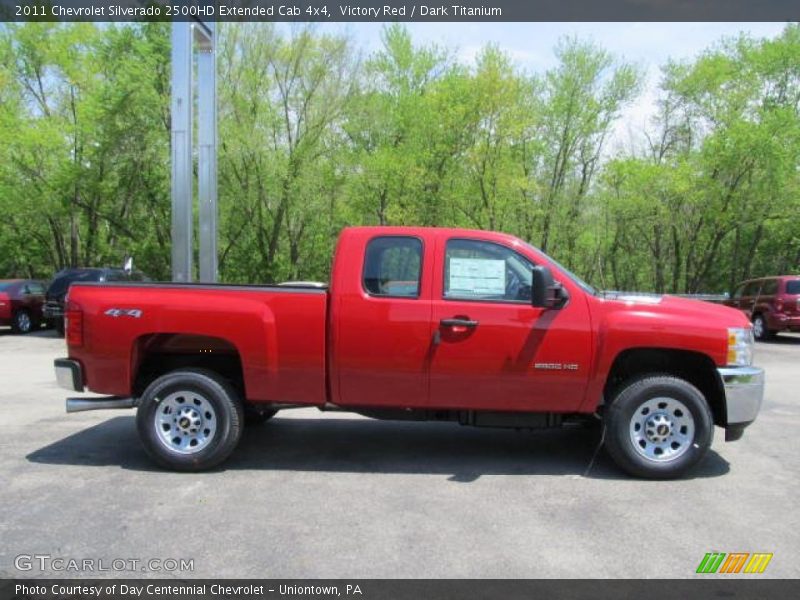  2011 Silverado 2500HD Extended Cab 4x4 Victory Red