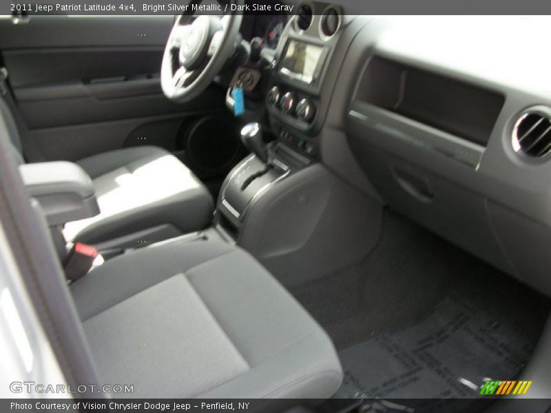 Bright Silver Metallic / Dark Slate Gray 2011 Jeep Patriot Latitude 4x4