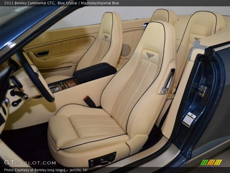  2011 Continental GTC  Magnolia/Imperial Blue Interior