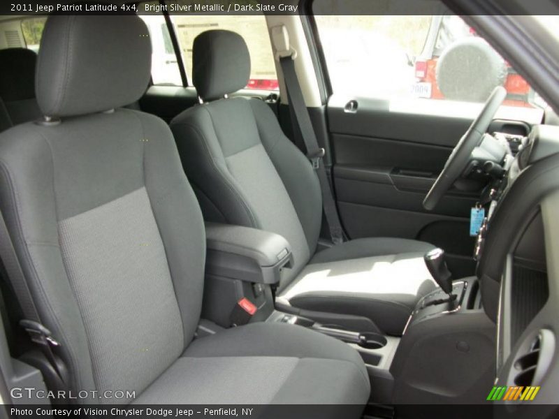 Bright Silver Metallic / Dark Slate Gray 2011 Jeep Patriot Latitude 4x4