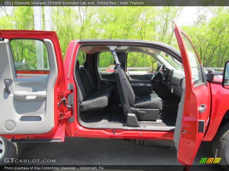  2011 Silverado 2500HD Extended Cab 4x4 Dark Titanium Interior