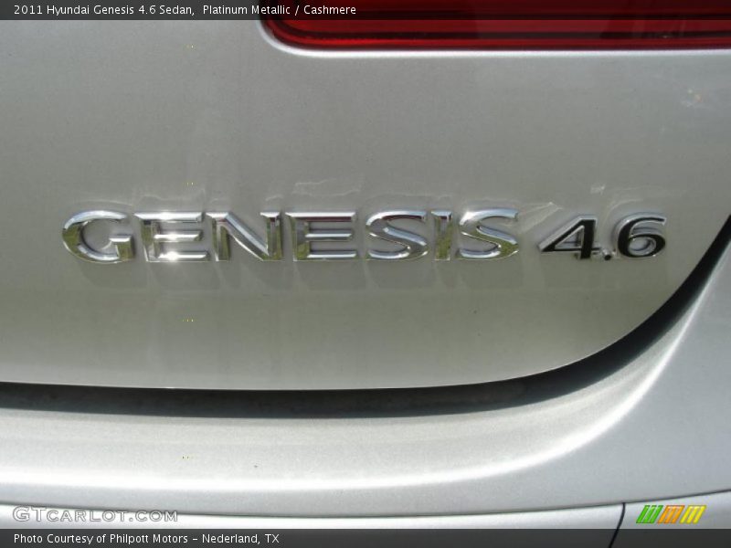  2011 Genesis 4.6 Sedan Logo