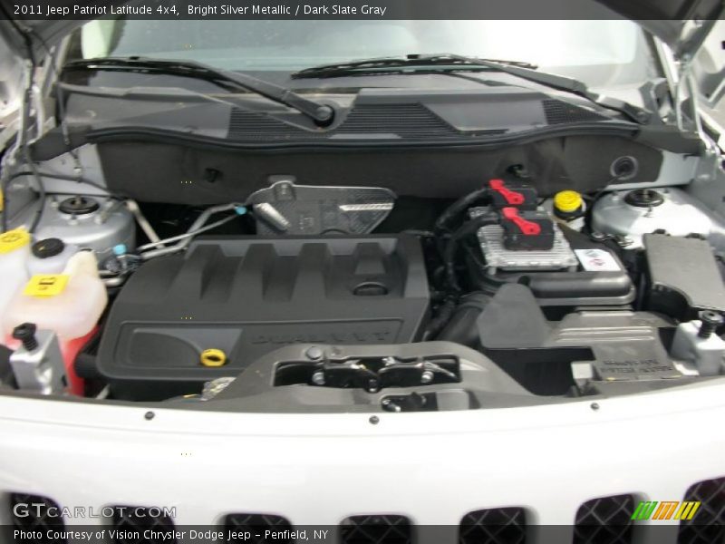 Bright Silver Metallic / Dark Slate Gray 2011 Jeep Patriot Latitude 4x4