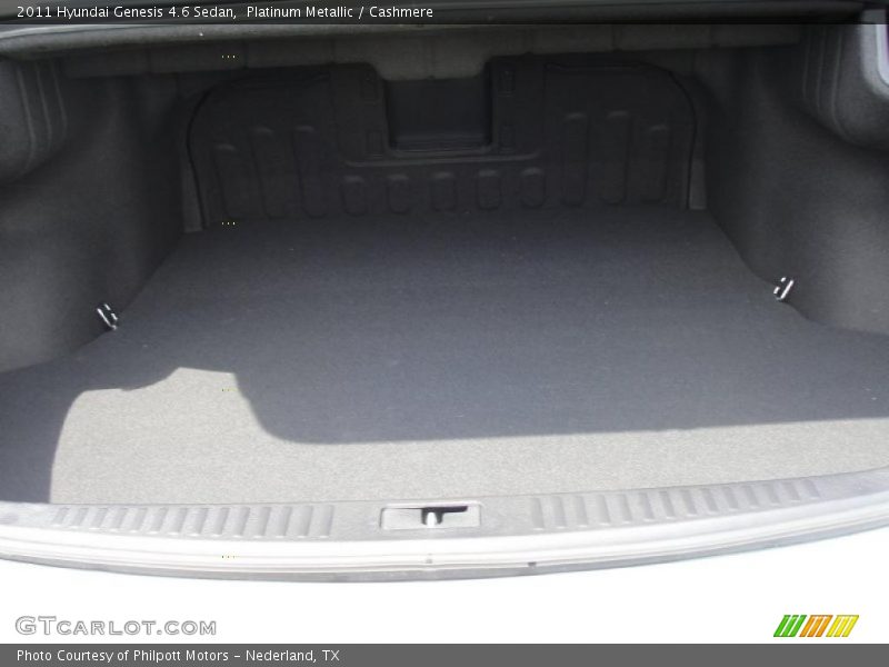 Platinum Metallic / Cashmere 2011 Hyundai Genesis 4.6 Sedan