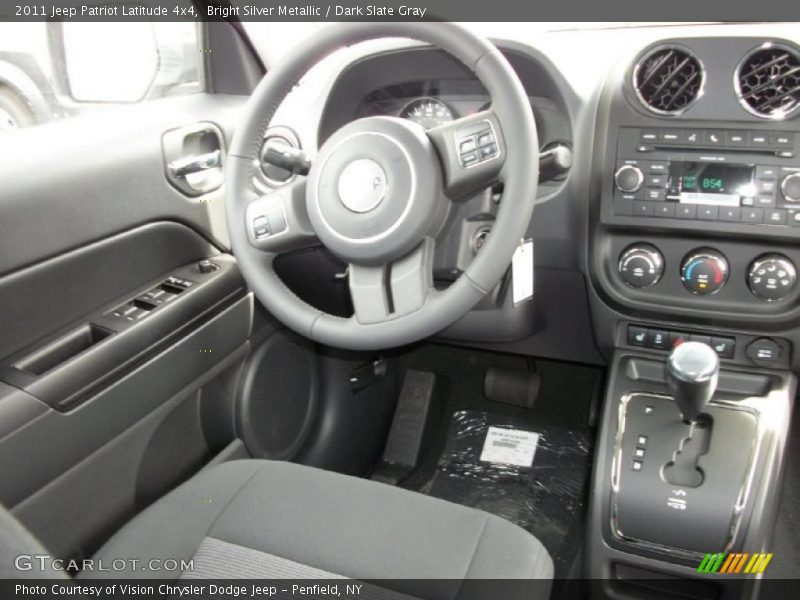 Bright Silver Metallic / Dark Slate Gray 2011 Jeep Patriot Latitude 4x4