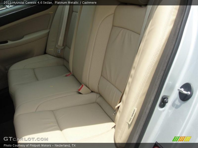 Platinum Metallic / Cashmere 2011 Hyundai Genesis 4.6 Sedan