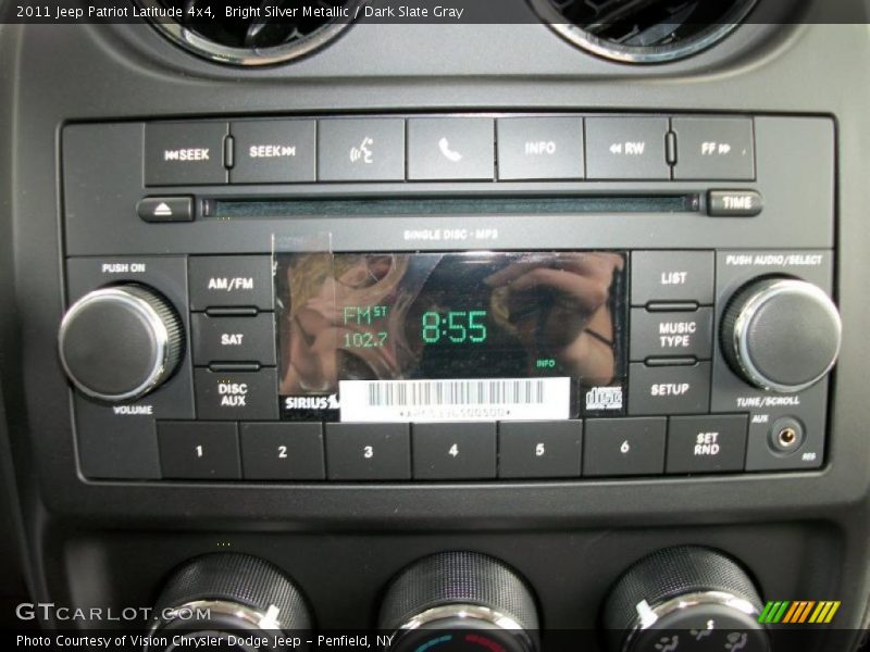 Bright Silver Metallic / Dark Slate Gray 2011 Jeep Patriot Latitude 4x4