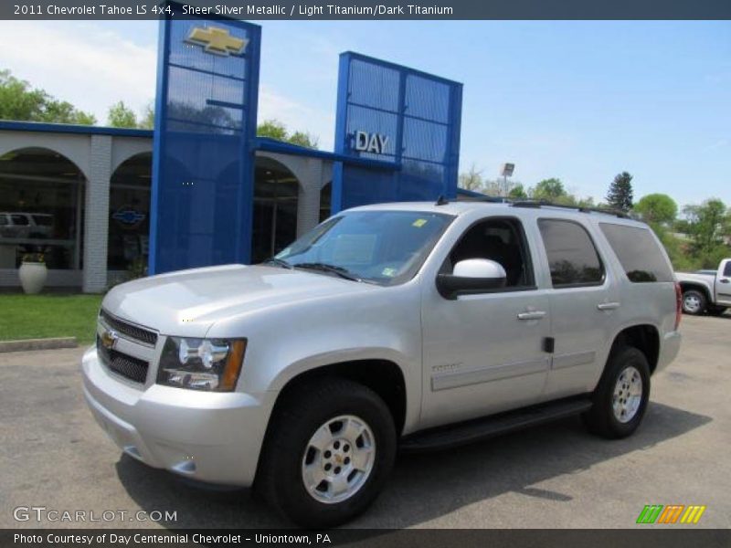 Sheer Silver Metallic / Light Titanium/Dark Titanium 2011 Chevrolet Tahoe LS 4x4