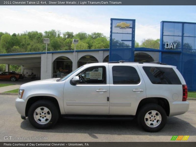 Sheer Silver Metallic / Light Titanium/Dark Titanium 2011 Chevrolet Tahoe LS 4x4