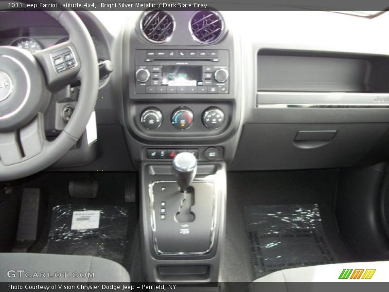 Bright Silver Metallic / Dark Slate Gray 2011 Jeep Patriot Latitude 4x4