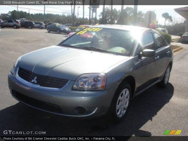 Satin Mesai Gray Pearl / Gray 2008 Mitsubishi Galant ES