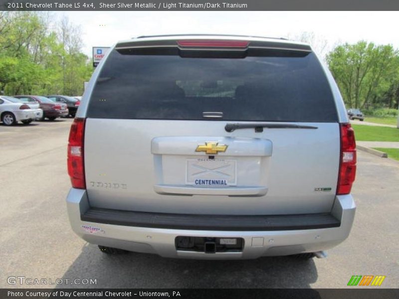 Sheer Silver Metallic / Light Titanium/Dark Titanium 2011 Chevrolet Tahoe LS 4x4