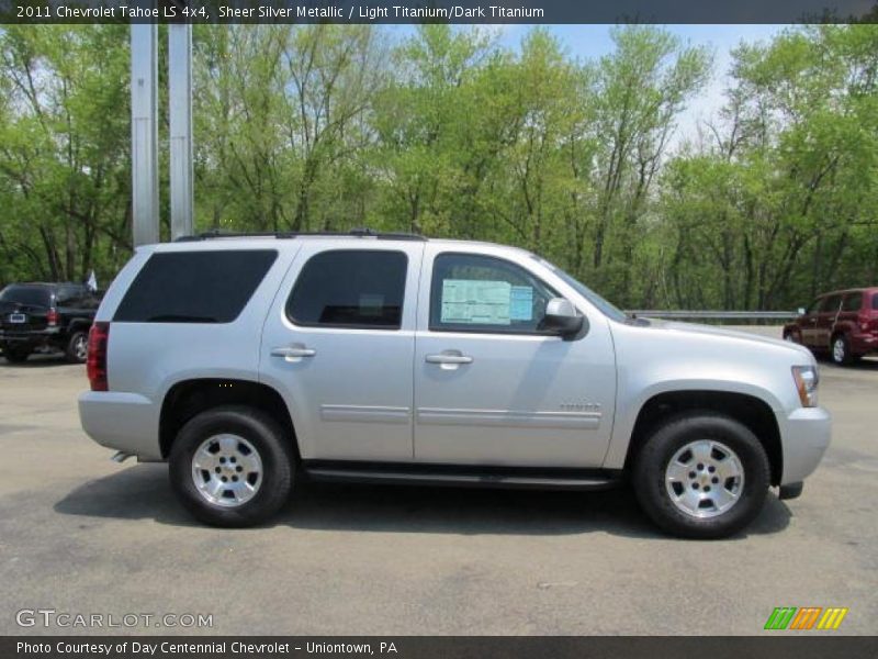 Sheer Silver Metallic / Light Titanium/Dark Titanium 2011 Chevrolet Tahoe LS 4x4