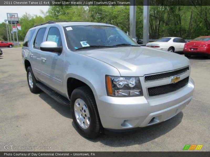 Sheer Silver Metallic / Light Titanium/Dark Titanium 2011 Chevrolet Tahoe LS 4x4