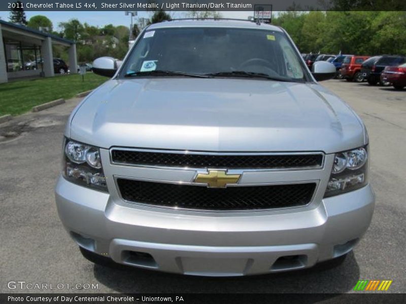Sheer Silver Metallic / Light Titanium/Dark Titanium 2011 Chevrolet Tahoe LS 4x4
