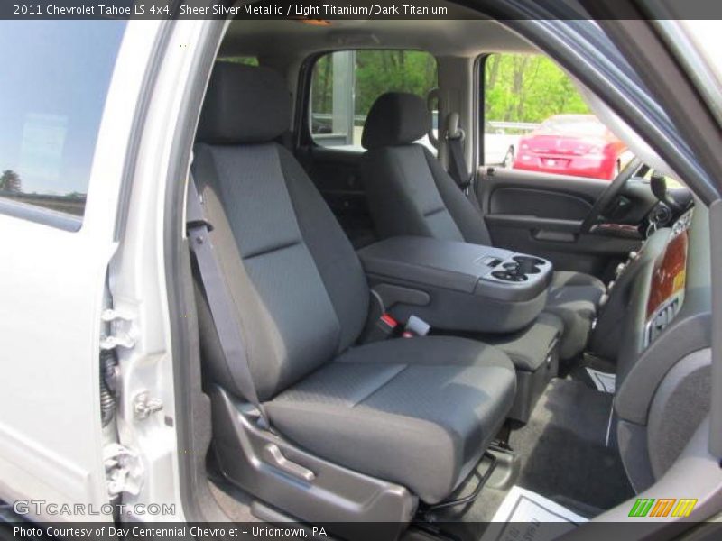 Sheer Silver Metallic / Light Titanium/Dark Titanium 2011 Chevrolet Tahoe LS 4x4