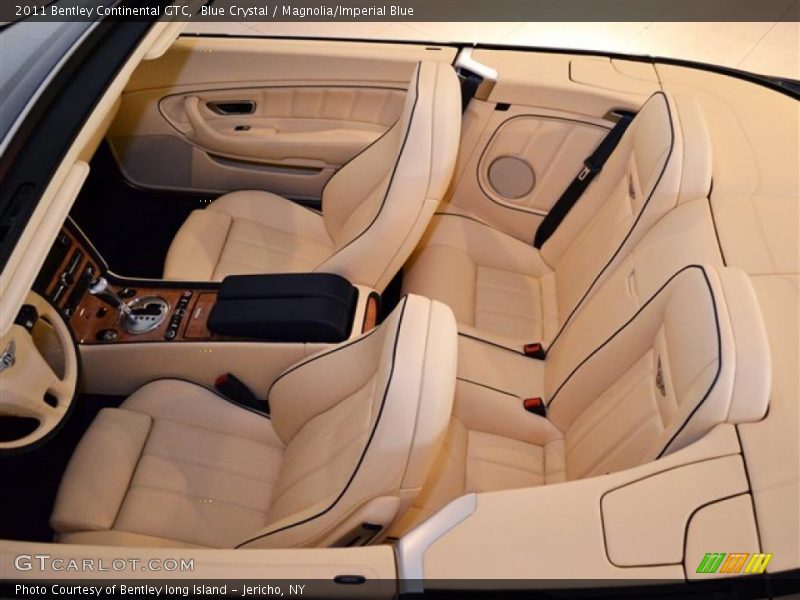  2011 Continental GTC  Magnolia/Imperial Blue Interior