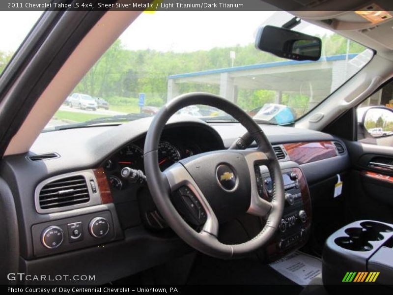 Sheer Silver Metallic / Light Titanium/Dark Titanium 2011 Chevrolet Tahoe LS 4x4