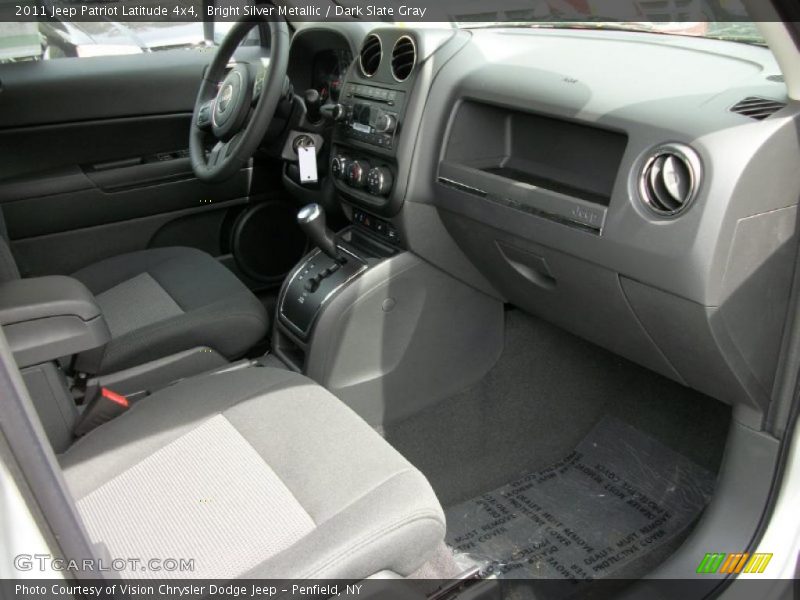 Bright Silver Metallic / Dark Slate Gray 2011 Jeep Patriot Latitude 4x4