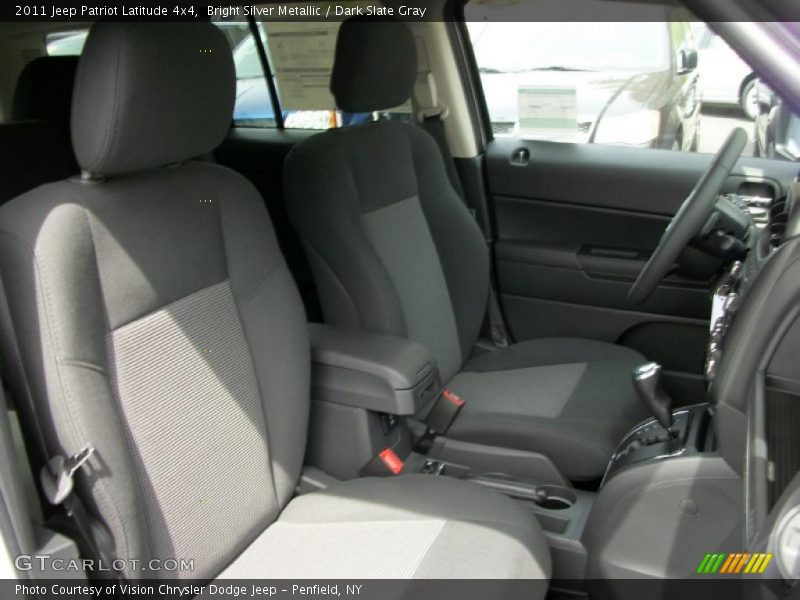Bright Silver Metallic / Dark Slate Gray 2011 Jeep Patriot Latitude 4x4