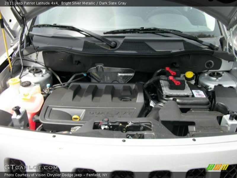 Bright Silver Metallic / Dark Slate Gray 2011 Jeep Patriot Latitude 4x4