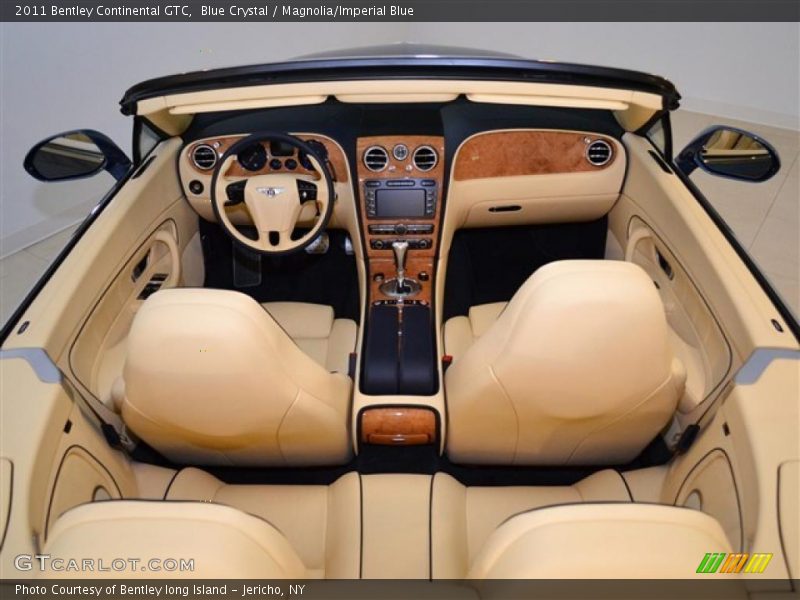 2011 Continental GTC  Magnolia/Imperial Blue Interior