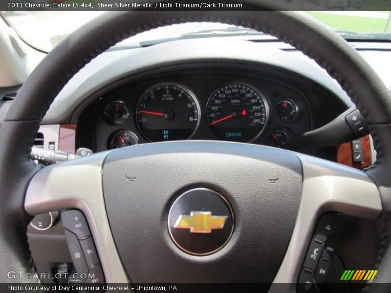 Sheer Silver Metallic / Light Titanium/Dark Titanium 2011 Chevrolet Tahoe LS 4x4