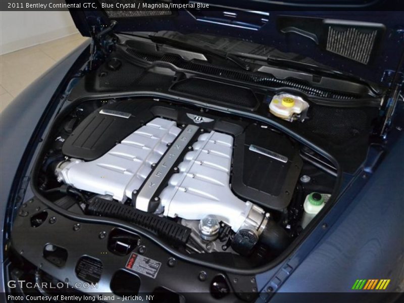  2011 Continental GTC  Engine - 6.0 Liter Twin-Turbocharged DOHC 48-Valve VVT W12