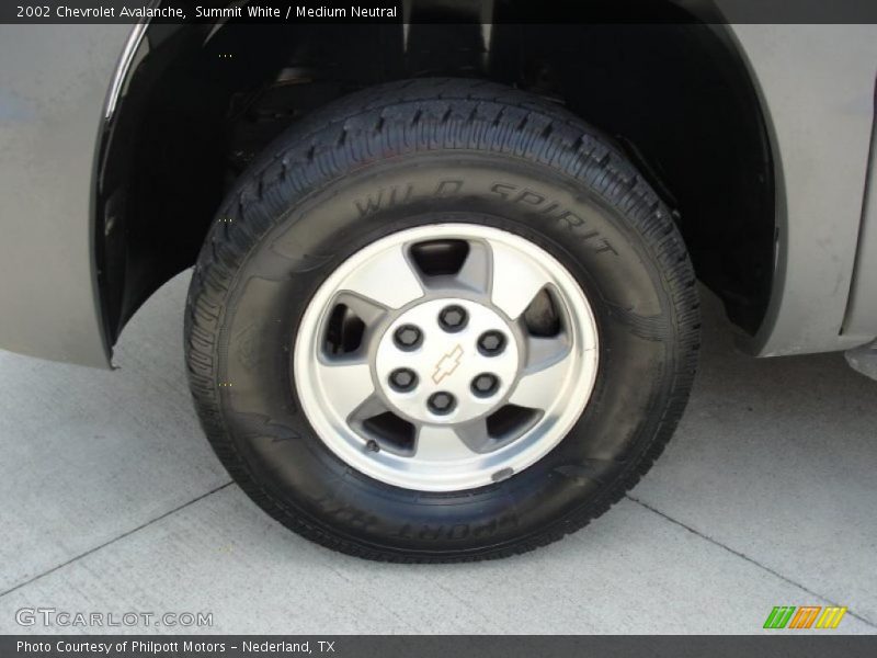 Summit White / Medium Neutral 2002 Chevrolet Avalanche