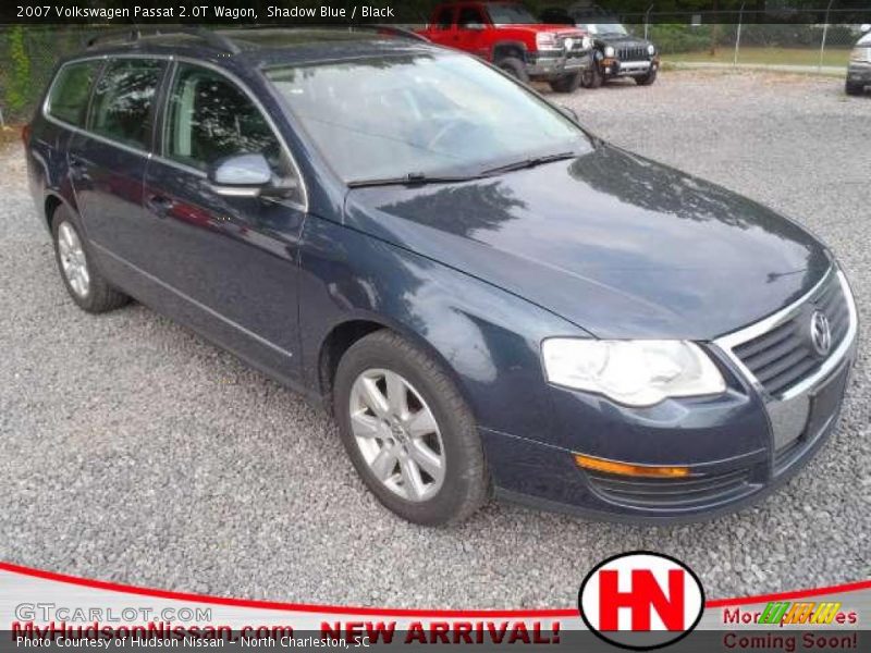 Shadow Blue / Black 2007 Volkswagen Passat 2.0T Wagon