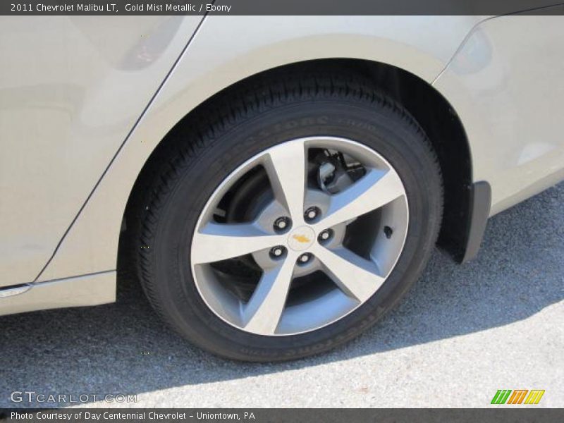 Gold Mist Metallic / Ebony 2011 Chevrolet Malibu LT