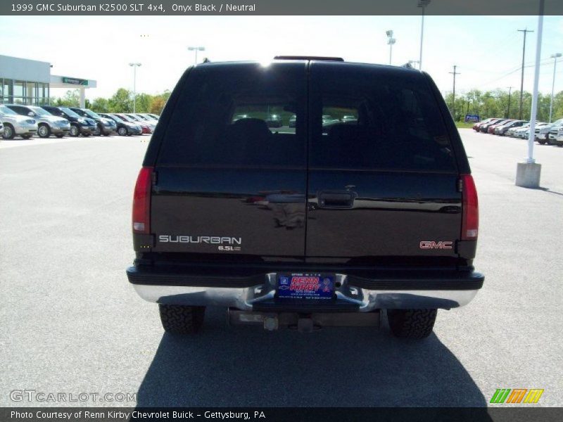 Onyx Black / Neutral 1999 GMC Suburban K2500 SLT 4x4