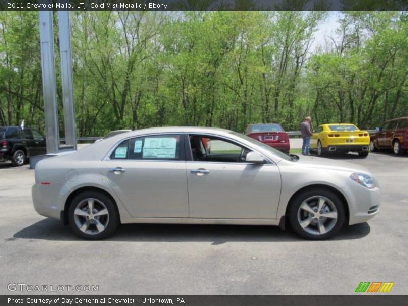 Gold Mist Metallic / Ebony 2011 Chevrolet Malibu LT