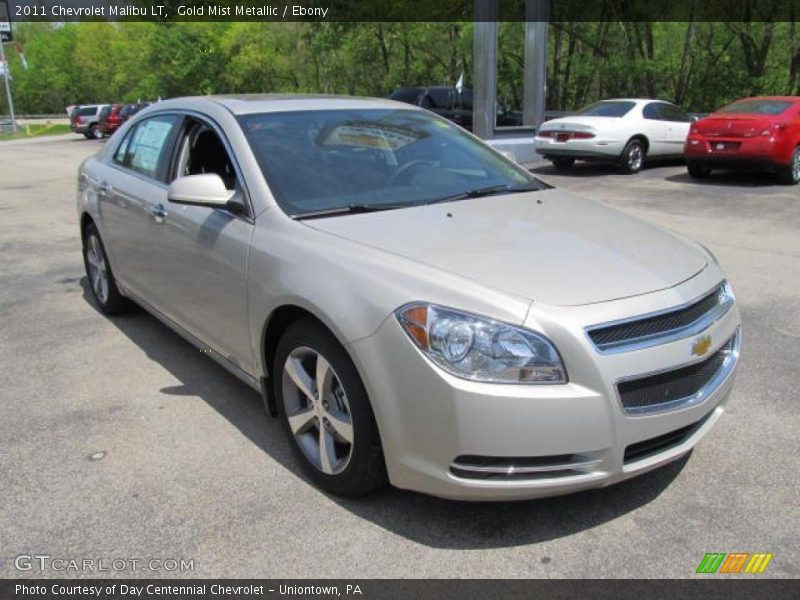 Gold Mist Metallic / Ebony 2011 Chevrolet Malibu LT