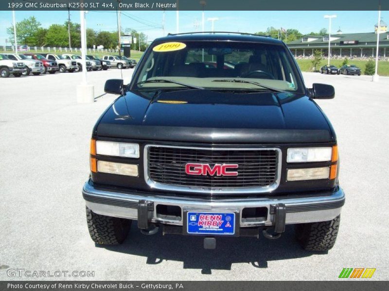 Onyx Black / Neutral 1999 GMC Suburban K2500 SLT 4x4