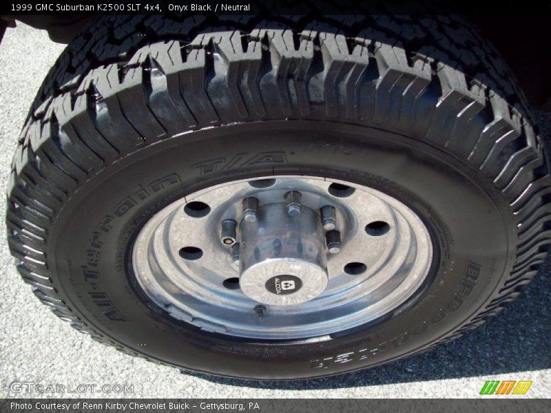 Onyx Black / Neutral 1999 GMC Suburban K2500 SLT 4x4