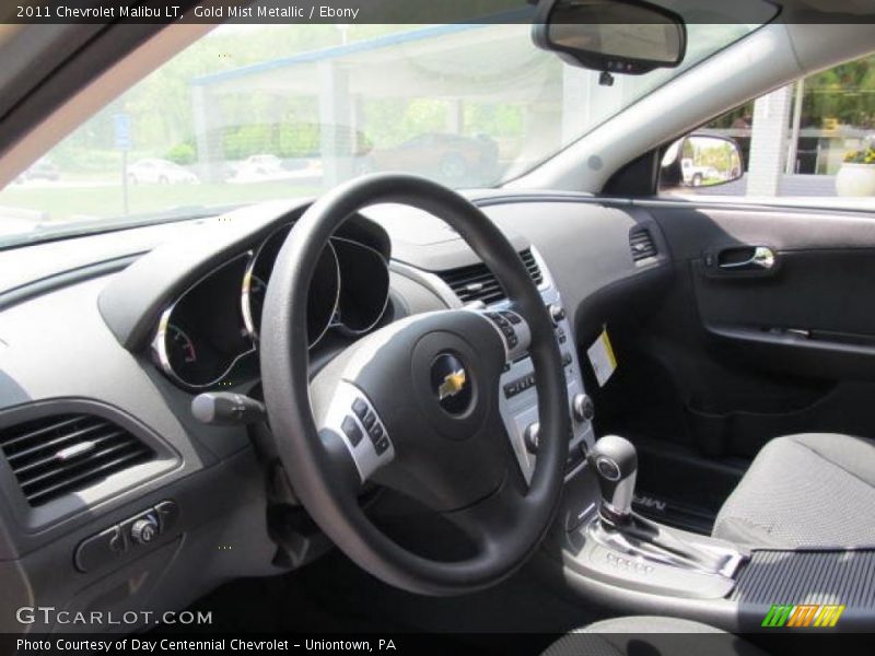 Gold Mist Metallic / Ebony 2011 Chevrolet Malibu LT
