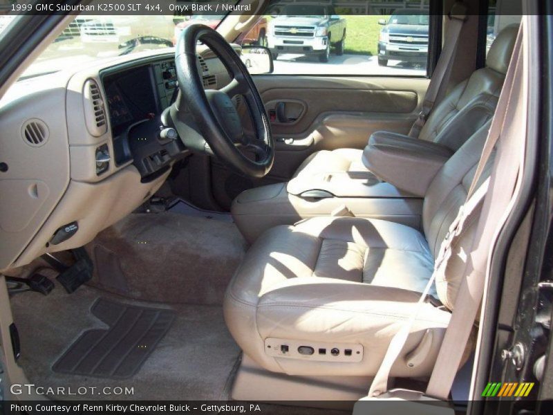 Onyx Black / Neutral 1999 GMC Suburban K2500 SLT 4x4