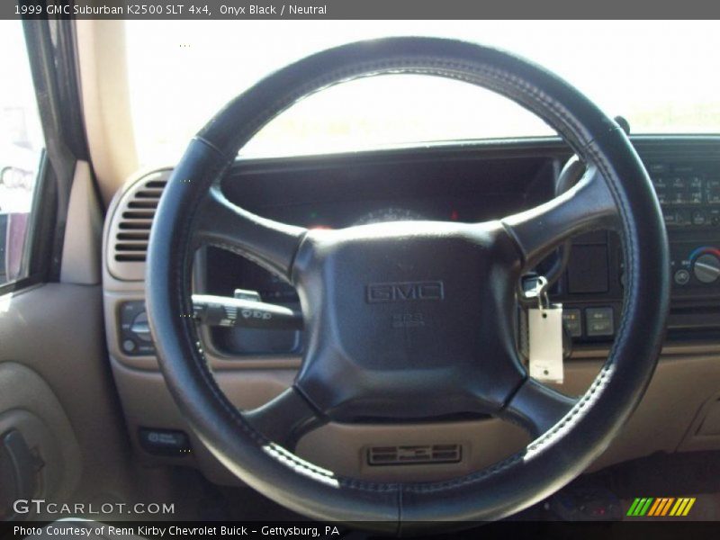 Onyx Black / Neutral 1999 GMC Suburban K2500 SLT 4x4