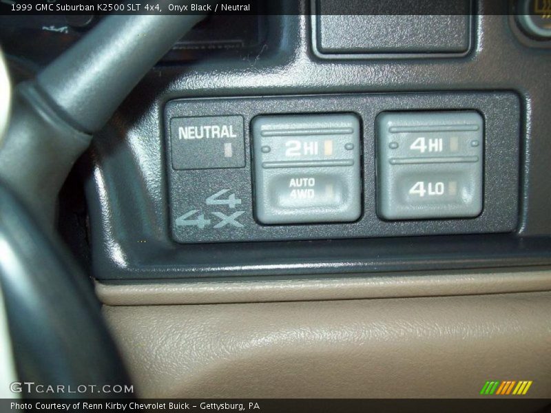 Onyx Black / Neutral 1999 GMC Suburban K2500 SLT 4x4